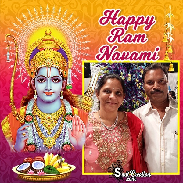 Happy Ram Navami Dp Photo Frame