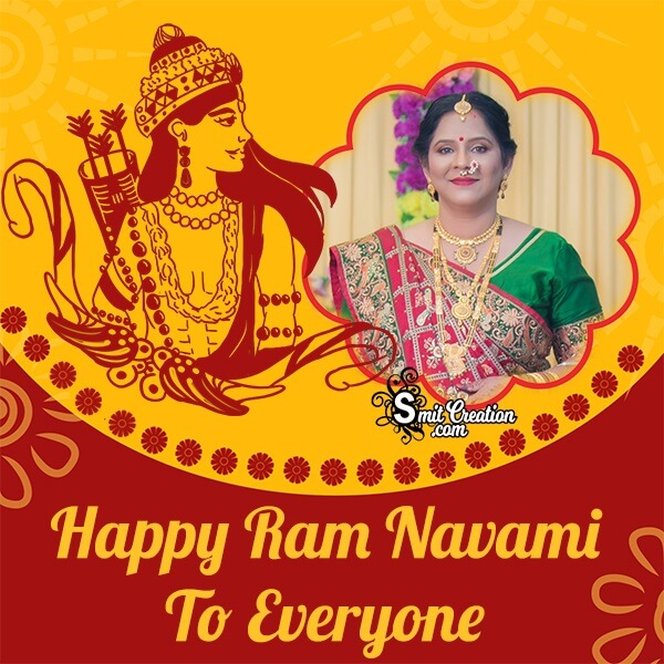 Happy Ram Navami Whatsapp Photo Frame