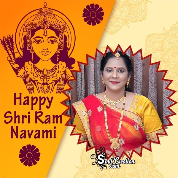 Happy Shri Ram Navami Photo Frame