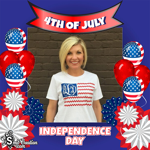 4th Of July Facebook Photo Frame