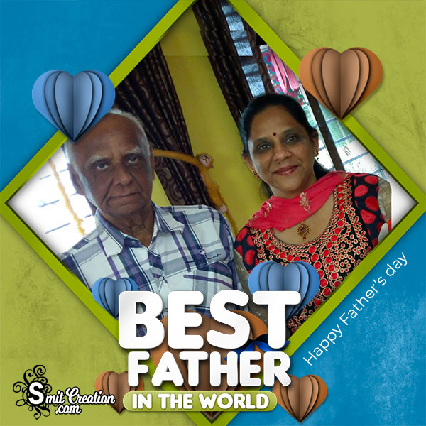 Best Father In The World Photo Frame