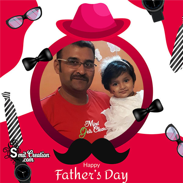 Happy Fathers Day Sweet Photo Frame