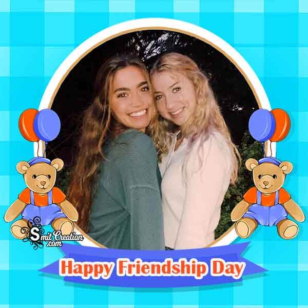 Cute Friendship Day Photo Frame