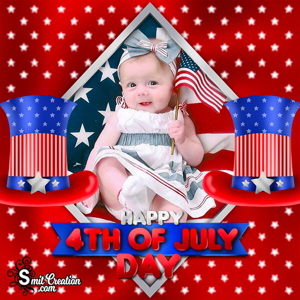 Happy 4th Of July Day Photo Frame