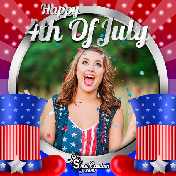 Happy 4th Of July Photo Frame