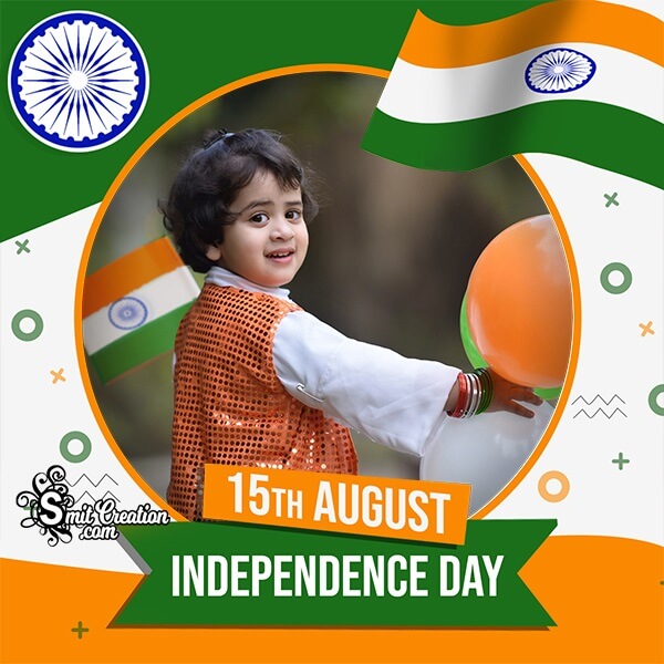 15th August Independence Day Photo Frame