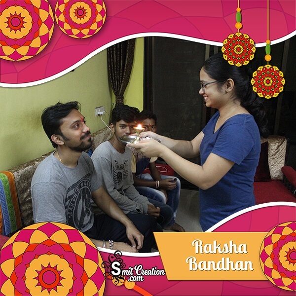 Raksha Bandhan Celebration Photo Frame