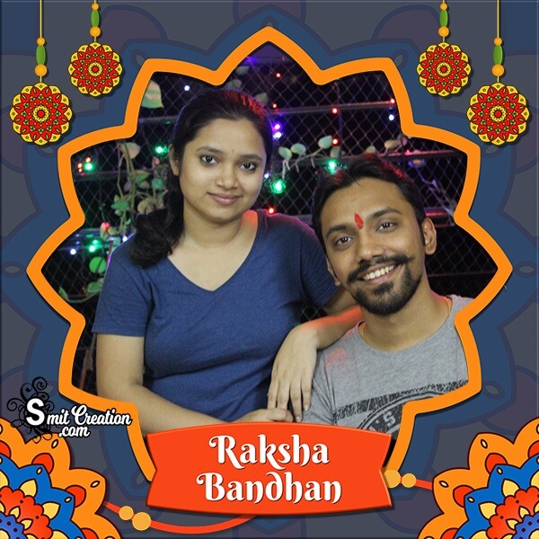 Raksha Bandhan Decoration Photo Frame