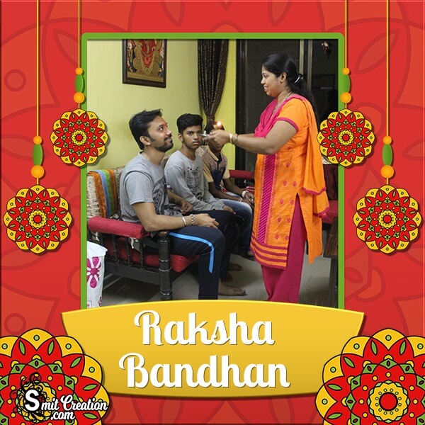 Raksha Bandhan Festival Photo Frame