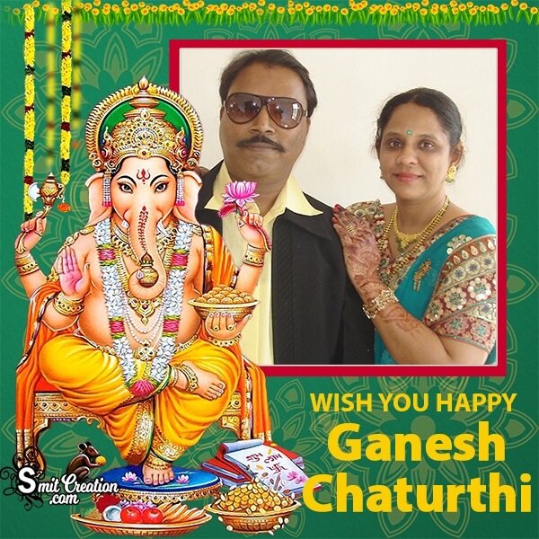 Ganesh Chaturthi Wish Photo Frame