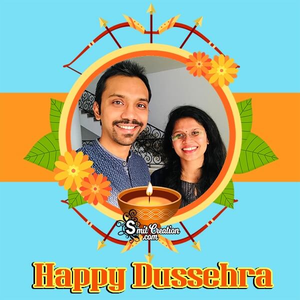 Happy Dussehra Whatsapp Photo Frame