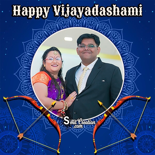 Happy Vijayadashami Photo Frame