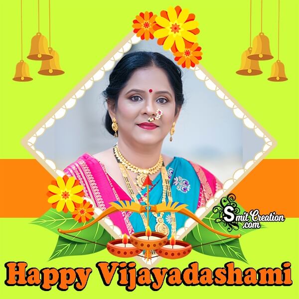 Happy Vijayadashami Profile Photo Frame