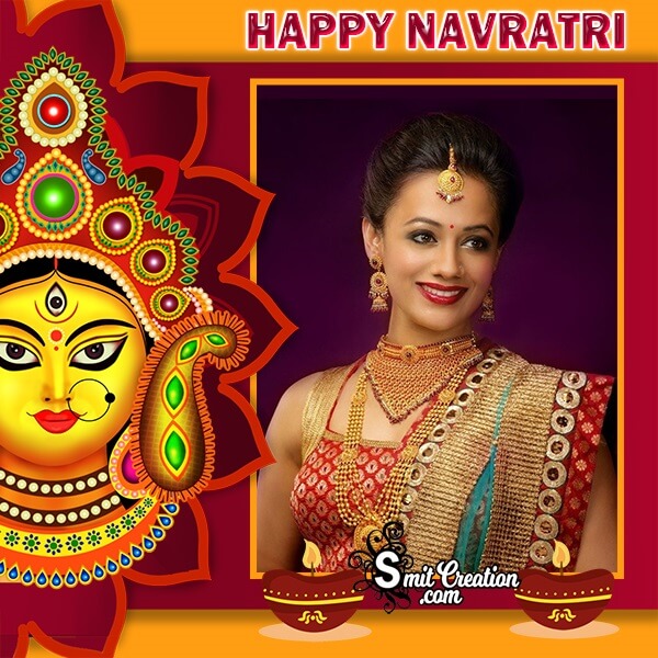 Navratri Profile Photo Frame