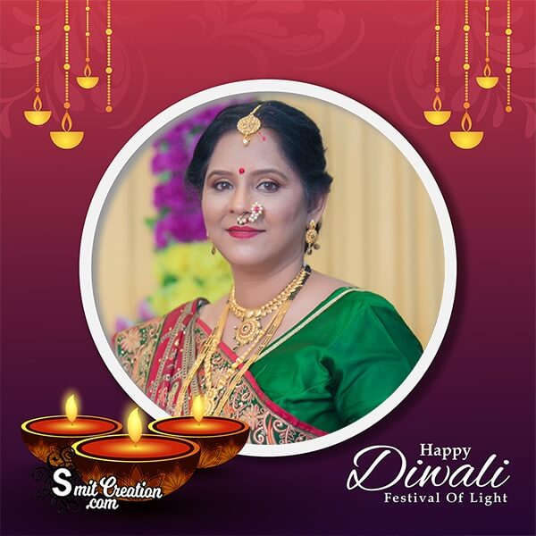Happy Diwali Profile Photo Frame