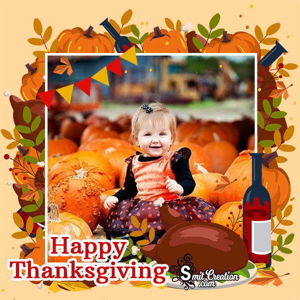 Thanksgiving Profile Photo Frame