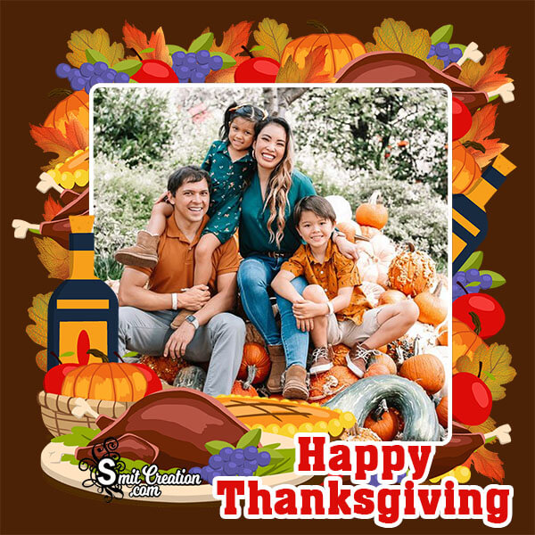 Wonderful Thanksgiving Photo Frame