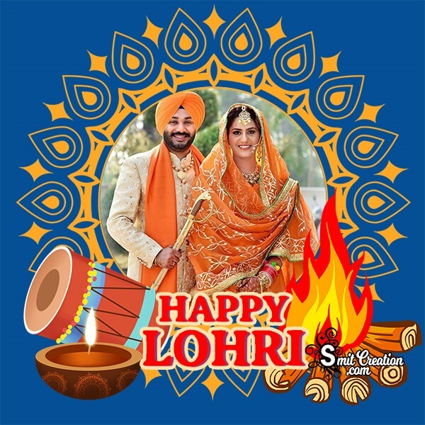 Lohri Wishes Photo Frame