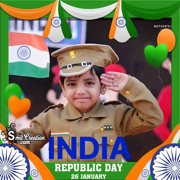 Republic Day Of India Photo Frame