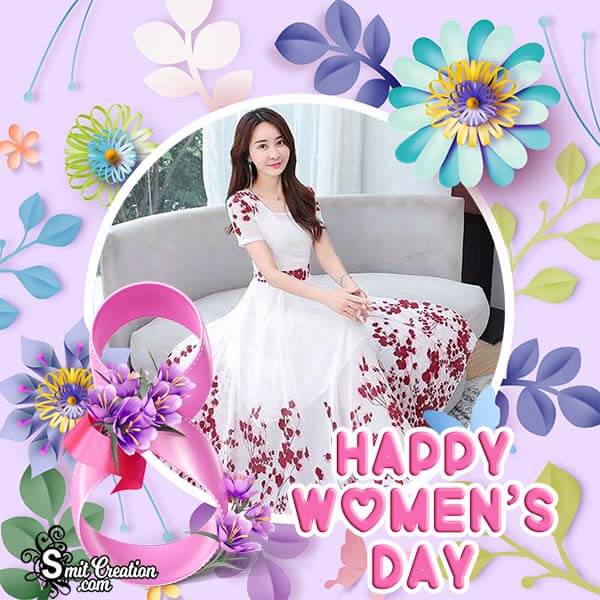 8 March Women’s Day Photo Frame For Profile