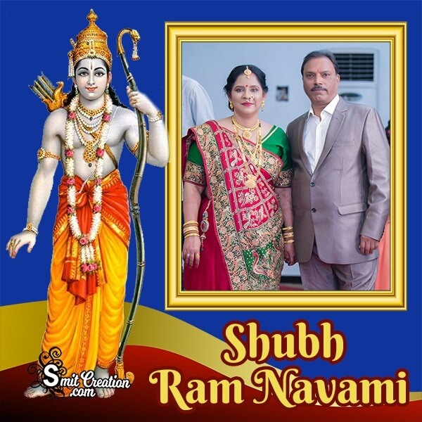 Shubh Ram Navami Festival Photo Frame