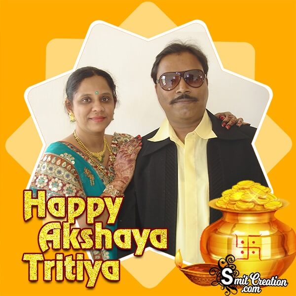 Akshaya Tritiya Profile Photo Frame