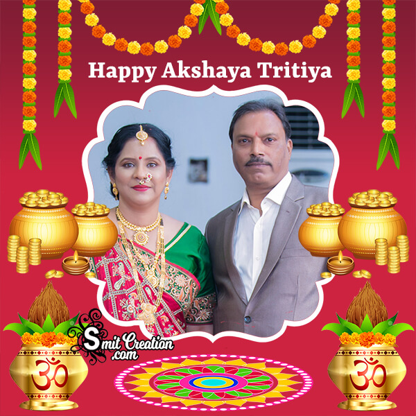 Akshaya Tritiya Whatsapp Photo Frame