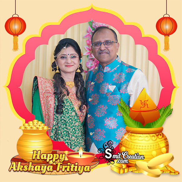 Happy Akshaya Tritiya Profile Photo Frame