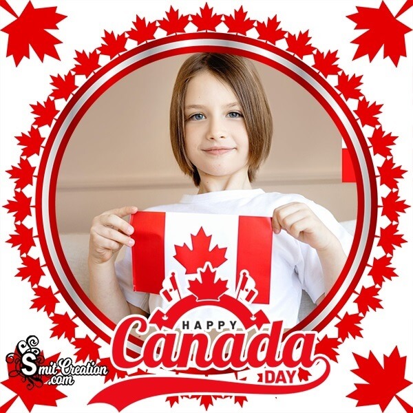 Happy Canada Day Dp Photo Frame