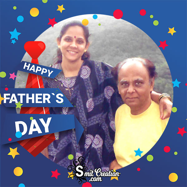 Happy Fathers Day Dp Photo Frame