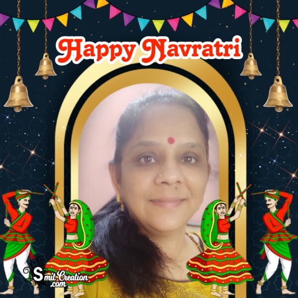 Navratri Festival Photo Frame