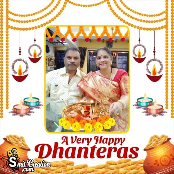 Dhanteras Celebration Photo Frame