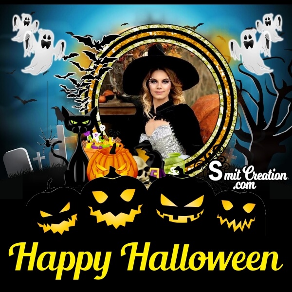 Halloween Dp Photo Frame