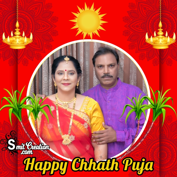Happy Chhath Puja Profile Photo Frame