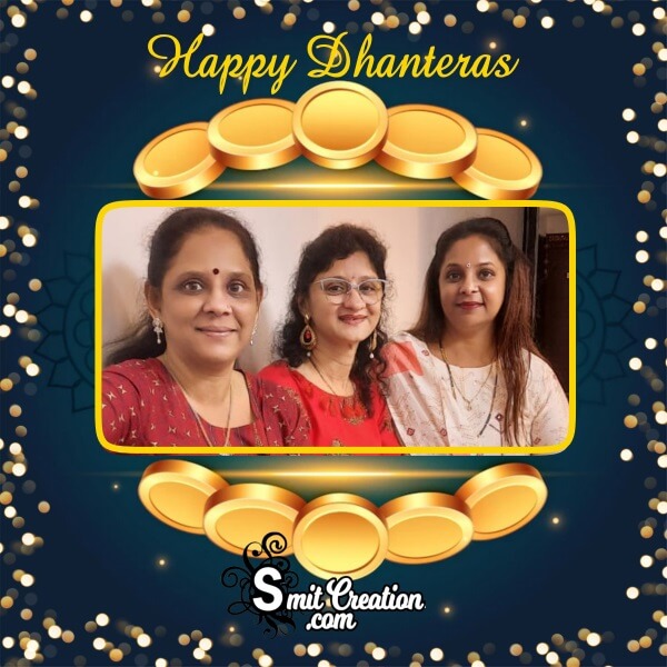 Happy Dhanteras Whatsapp Photo Frame