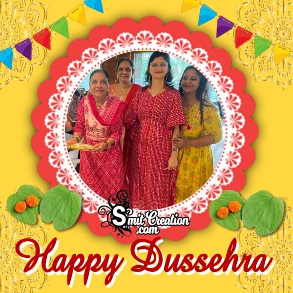 Happy Dussehra Whatsapp Photo Frame