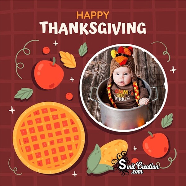 Cute Thanksgiving Photo Frame