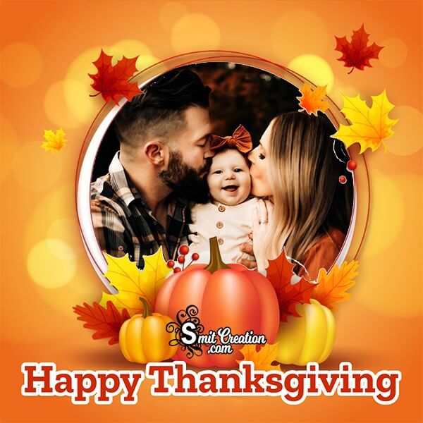 Thanksgiving Facebook Photo Frame