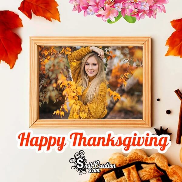 Thanksgiving Instagram Photo Frame
