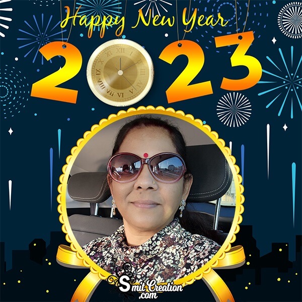 2023 New Year Day Photo Frame