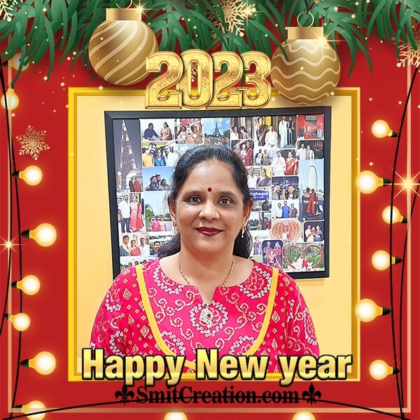 2023 New Year Photo Frame