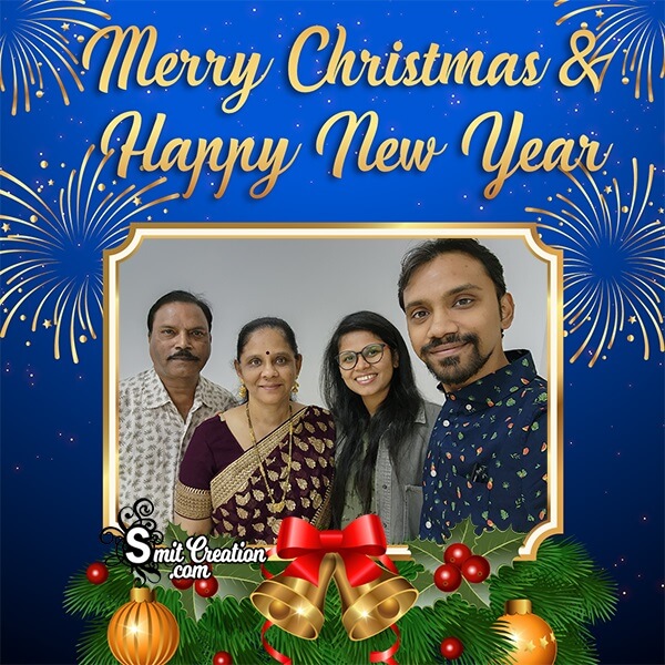 Christmas & New Year Photo Frame