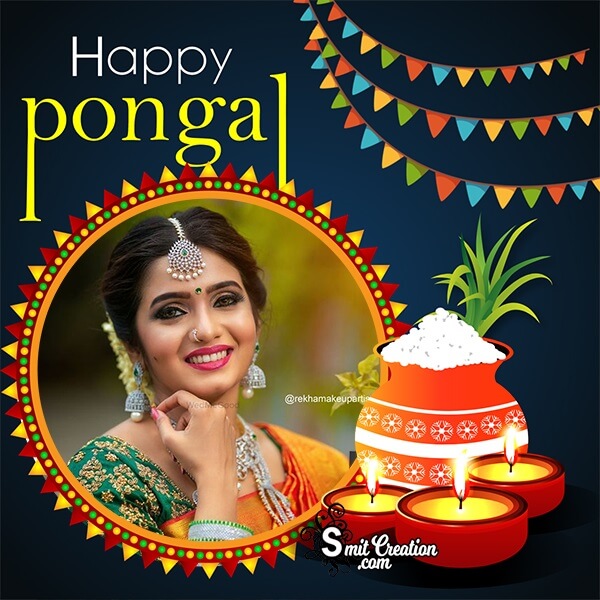 Happy Pongal Festival Photo Frame