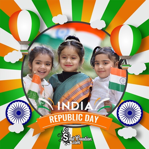India Republic Day Dp Photo Frame