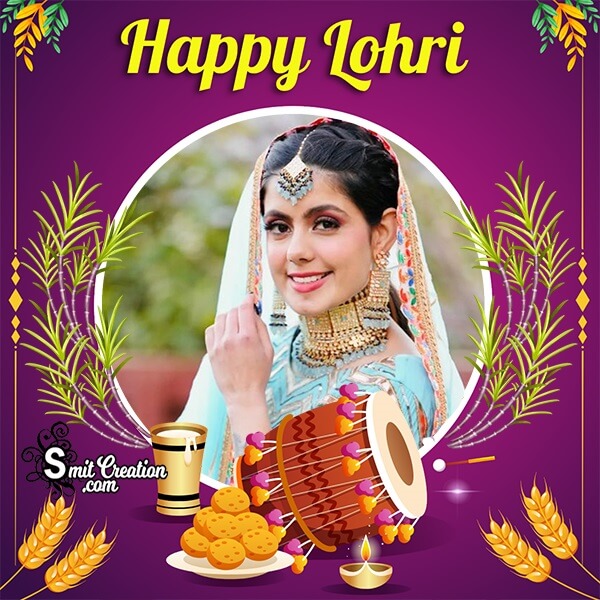 Lohri Profile Photo Frame