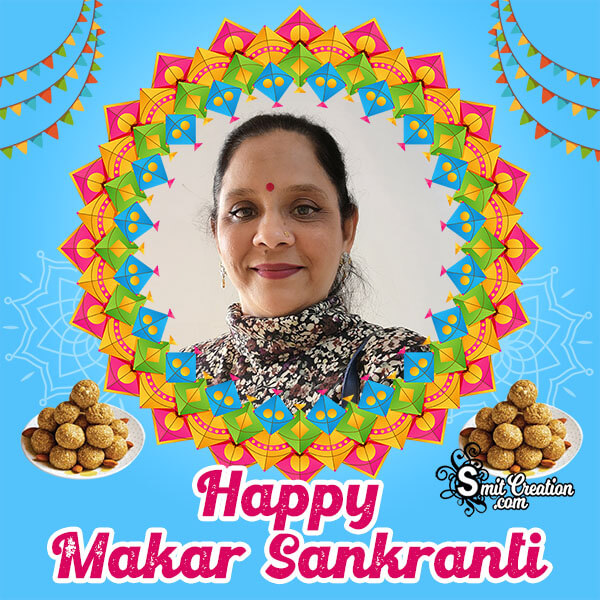 Makar Sankranti Decorative Photo Frame