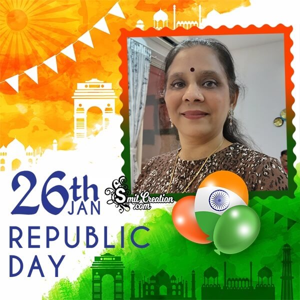 Republic Day Status Photo Frame