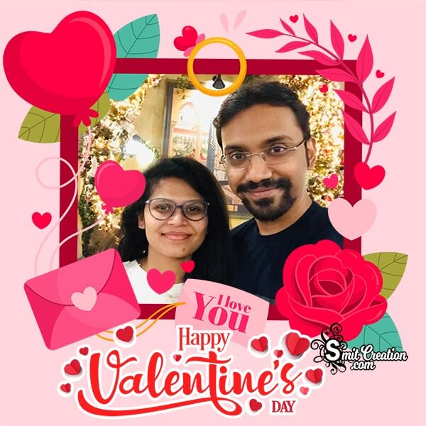 Happy Valentines Day Dp Photo Frame