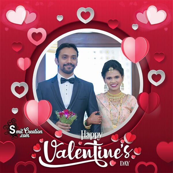 Happy Valentine Day Photo Frame