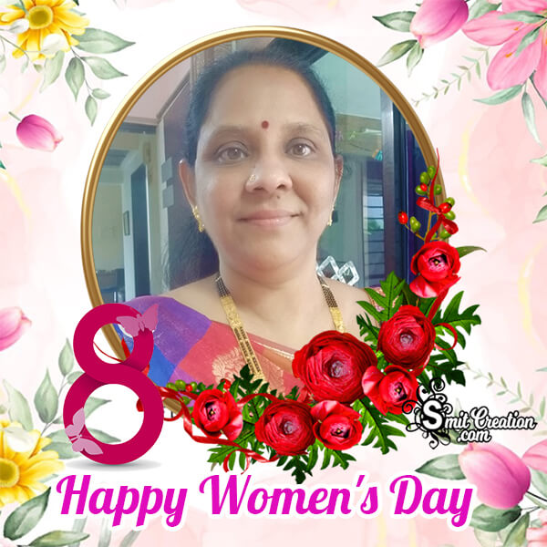 8th March Happy Womens Day Photo Frame